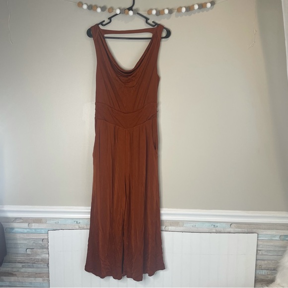 Anthropologie Maeve enchantment romper women’s small s copper jumpsuit - Picture 2 of 8